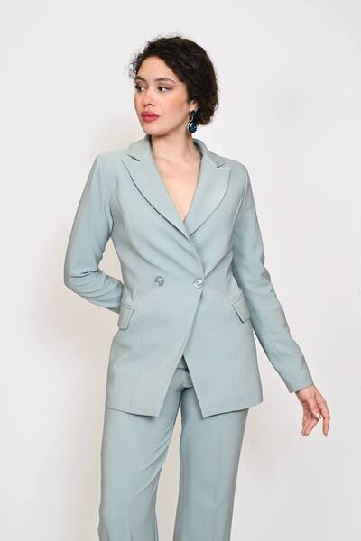 DEFİLE LUX Blazer Takım K Mint- Zima Serisi