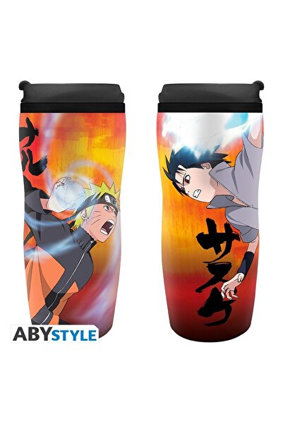 ABYstyle NARUTO SHIPPUDEN Travel Mug Naruto Vs Sasuke-ABYTUM054