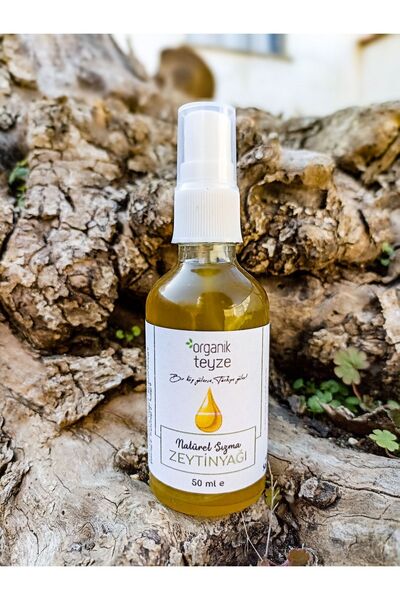 Organik Teyze Sevinç Teyze Natürel Sızma Zeytinyağı 50ml.(SPREY ŞİŞE)