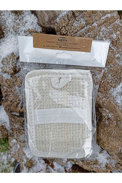 Organik Teyze Cotton Shower Gloves 15cmx10cm