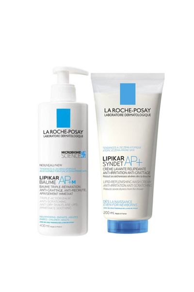 La Roche Posay La Roche-posay Lipikar Baume Ap+ 400 ml + La Roche-posay Lipikar Syndet Ap+ 200 ml Hediye
