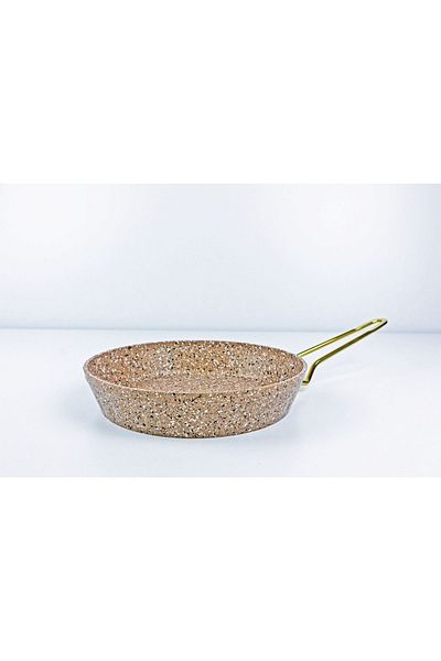 Evita Eco Gold Granite 2 Piece Saucepan and Pan Set - Mini