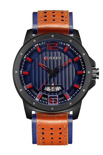 Curren 8293 Calendar Strap Men's Wristwatch