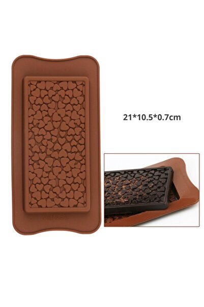 PASTRY PLANET Kalpli Tablet Silikon Çikolata Kalıbı