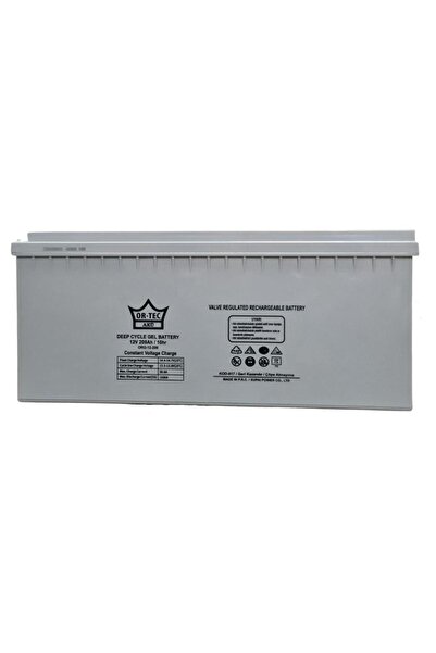 ORTEC 12v 200ah Jel Solar Sistem Aküsü