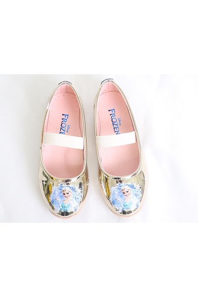 Gala balerina fetita cu imprimeu elsa