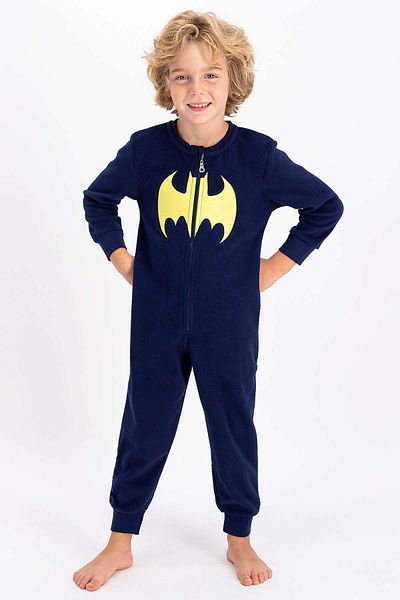 Batman Disney Boys' Navy Blue Jumpsuit