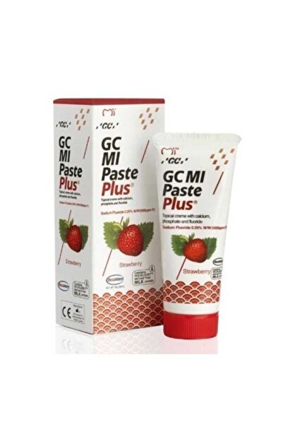 GC Tooth معجون أسنان مي باست بلس مع الفراولة 40 مل