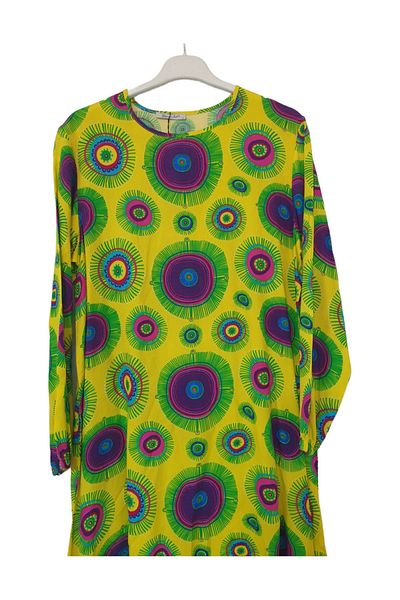 GGMM Viscose Patterned TUNIC yellow
