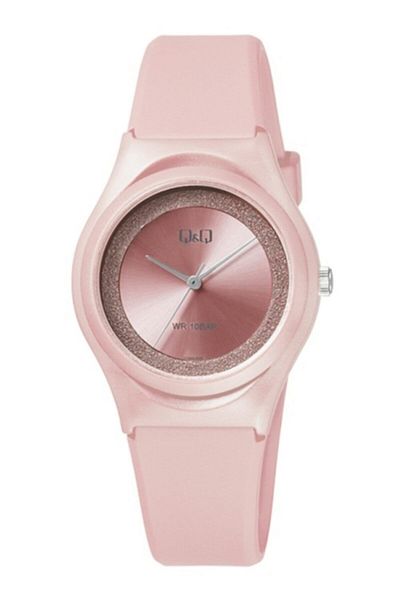 Q&Q Women's Wristwatch with Waterproof Silicone Band