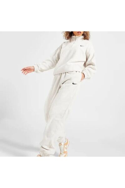 Nike Sportswear Fleece High Waisted Oversized Kadın Polar Eşofman Altı