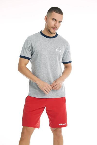 Ellesse Men's Gray T-Shirt Em008-Gr