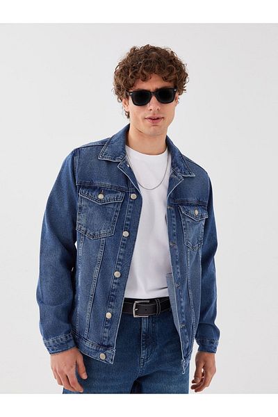 LC Waikiki Ανδρικό τζιν μπουφάν - Standard Fit