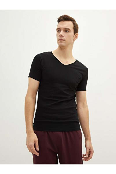 LC Waikiki LCW DREAM V-Neck Short Sleeve Cotton Men's Undershirt