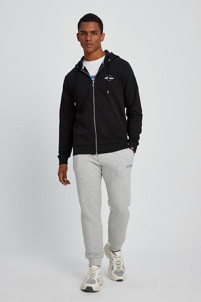 Ellesse Ανδρικός ιδρώτας με φερμουάρ EM049-BK