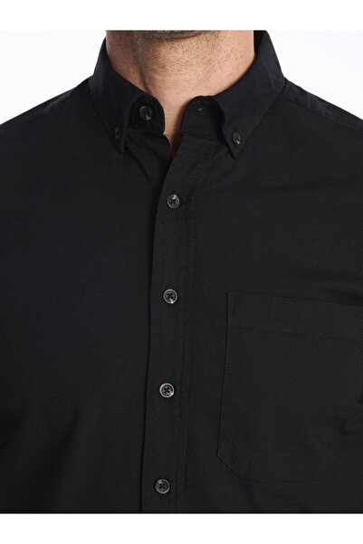 LC Waikiki Чоловіча оксфордська сорочка з довгим рукавом