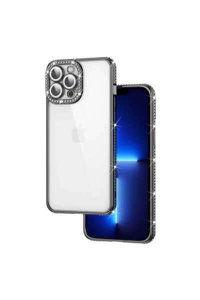 zore حافظة هاتف ابل ايفون 12 برو مع حماية للكاميرا وغطاء مينا حجري