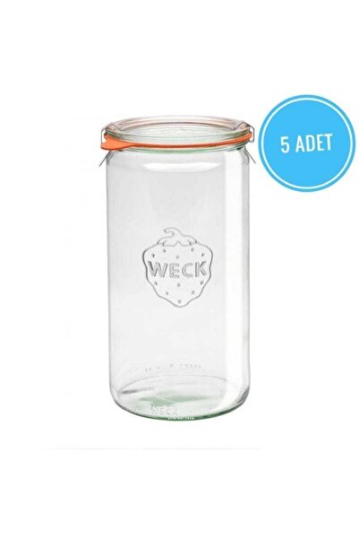 Weck 340 Ml Silindir Kavanoz ( 5 Adet )
