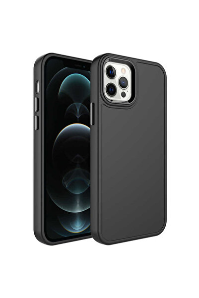 zore حافظة لهاتف ابل ايفون 14 برو ماكس بغطاء صلب من البوتوكس مع إطار معدني وت...