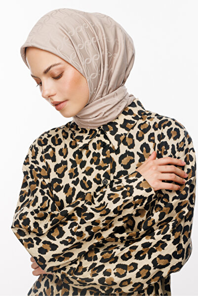 Mooncorn London Patterned Silky Jacquard Scarf