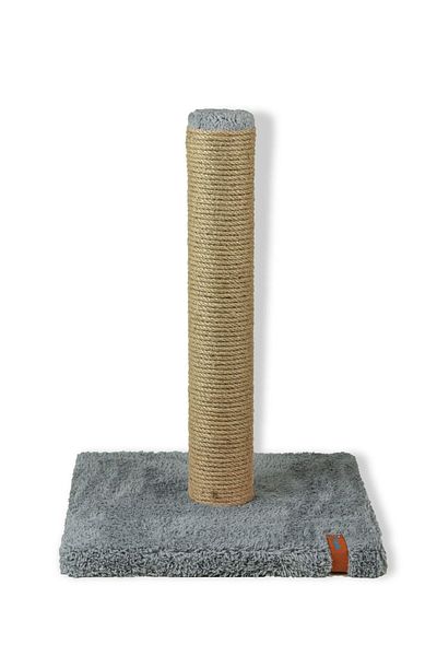 PUGALO Scratching Economical Scratching Board 42 Cm Plush Scratching Board Gray