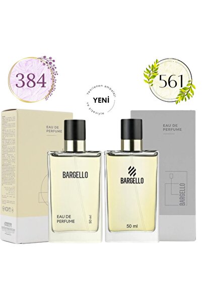 Bargello Fresh 561 Erkek 50 ml Parfüm Edp + Floral 384 Kadın 50 ml Parfüm Edp