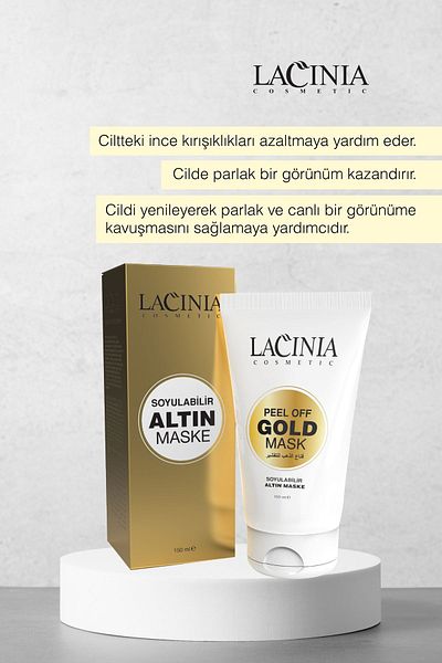 Lacinia Peel Of Gold Mask Boxed Peel Of Gold Mask 150ml