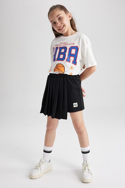 DeFacto Girl's Pleated Shorts Skirt - Z4884a623sp