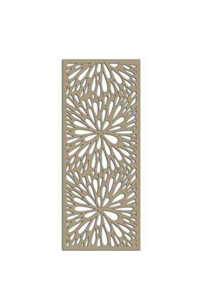 Liar Dekor Liar Ahşap Seperatör (Paravan) - KSP-195 - (18 mm) - (69 cm x 139 cm) - (Ham)