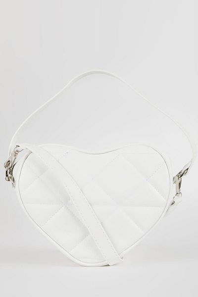 DeFacto Heart-Looking Women's Faux Leather Handbag - A8693axns