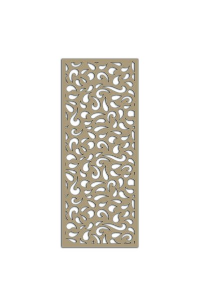 Liar Dekor Liar Ahşap Seperatör (Paravan) - KSP-67 - (10 mm) - (69 cm x 139 cm) - (Ham)