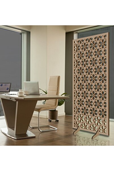 Liar Dekor Liar Ahşap Seperatör (Paravan) - KSP-23 - (10 mm) - (69 cm x 139 cm) - (Ham)