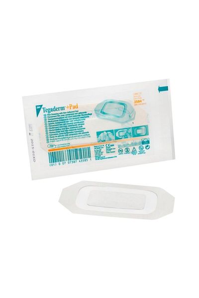 3M تيجاديرم+باد غطاء جرح شفاف 6 سم × 10 سم 3584 قطعة واحدة (قطعة واحدة)