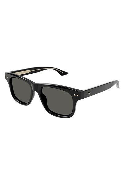 Mont Blanc Men's Polarized Sunglasses - Mb0319s 005 55