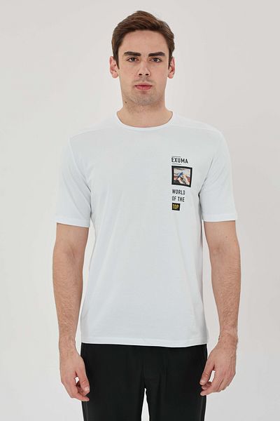 Exuma Ανδρικό T-Shirt με στάμπα - 1412049