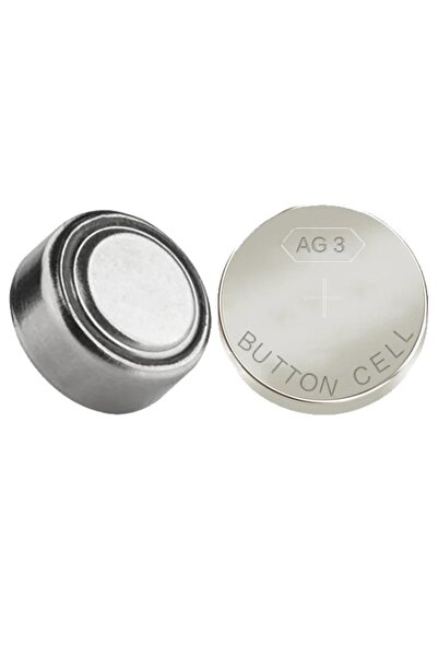 ALSHOP Lr41 Pil Model Ag3 Saat Hafıza Yazıcı Düğme Pil 10 Adet