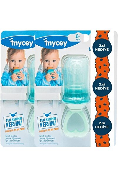 mycey Silikon Meyve Sebze Emziği(2'lipaket)