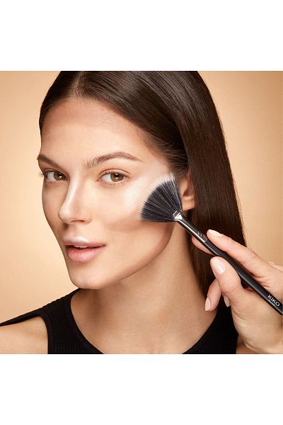 Kiko Makeup Brush - 12-Piece Powder Fan Brush Set, 01 Modern Design 431550