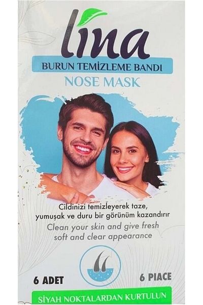 Lina 6-Piece Blackhead Removal Tape - 2 Pieces