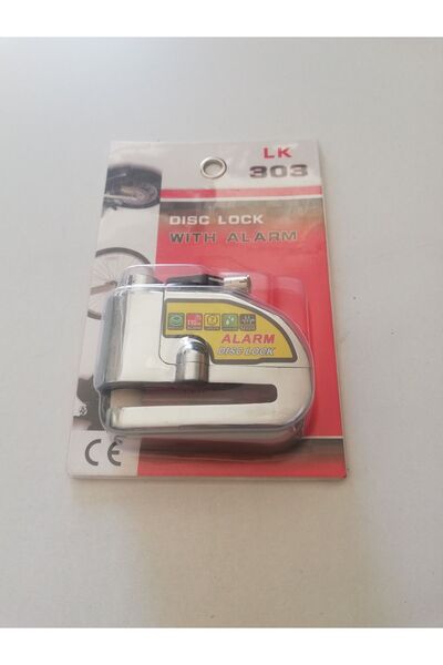LK Mfr Alarımlı Çelik Govdeli Disk Kilidi