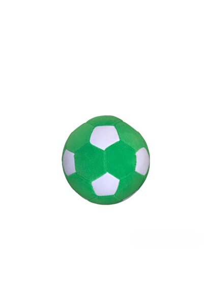 UgurToyss Yeşil-Beyaz 15 cm Peluş Top Yumuşak Dokulu Evde Oynamalık Orta Boy ...