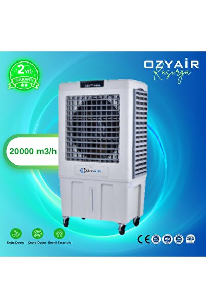 OZYAİR Kasırga - 20000 m3/h Evaporatif Soğutucu (Mobil Klima, Sulu Hava Soğutucu)