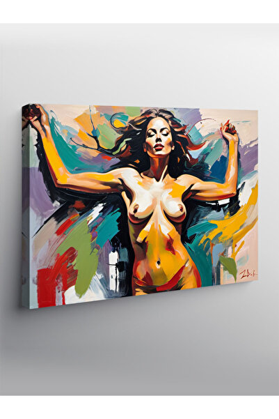 ekart Kanvas Tablo Nü Kadın