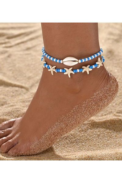 İPAR AKSESUAR Seashell Bead Cluster 2-Piece State Set