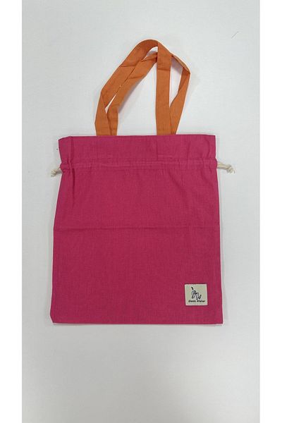 Gleam Atelier Drawstring Cloth Bag, 4 Color Options, Reversible, 35*40 Cm