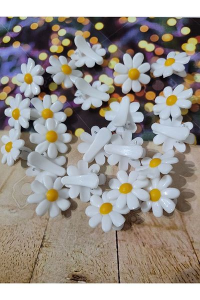 GÜLPEŞE 8 bucăți clemă de păr clemă de blocare clemă de ciupire Daisy de dimensiuni mici