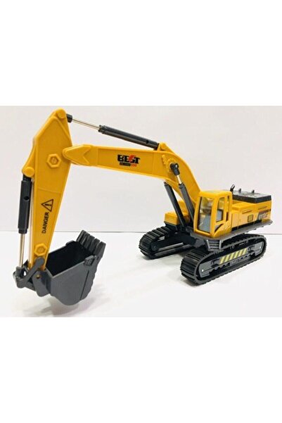Bircan Oyuncak Kepçe Kum Kazıcı Paletli Ekskavatör Oyuncak Iş Makinası Hareketli