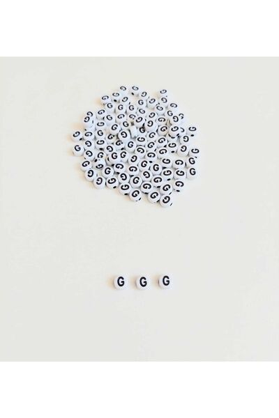 REN AKSESUAR Mărgele Litere Litera G 10 gr
