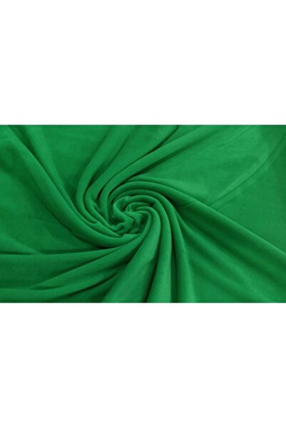 LinaByUgurr Yeşil Universal Kaliteli Tüylenmez Kalın Polar Kumaş En 180cm (1 ADET=1 METRE)