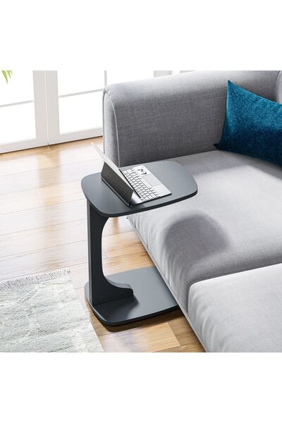 şirinev mobilya Tekerlekli C Sehpa Koltuk Sehpası Yan Sehpa Zigon Sehpa Servi...